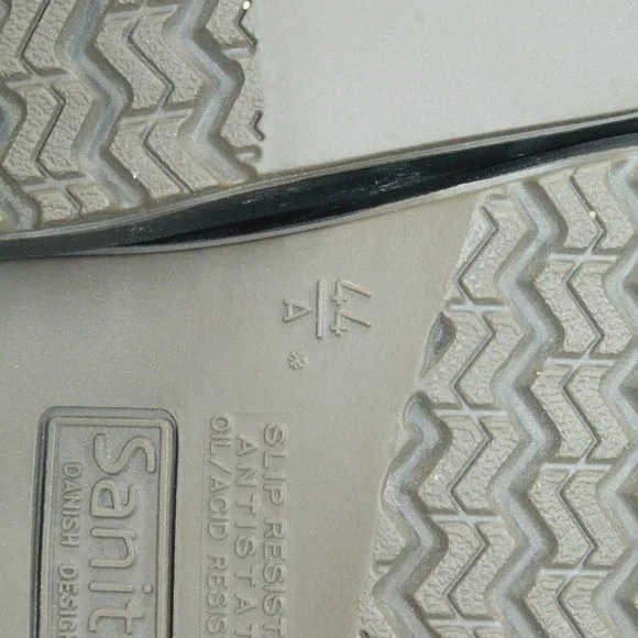 *Sanita Brown Leather Slip Resistant Antistatic Slip-On Mule Clogs US 11 - Picture 4 of 4